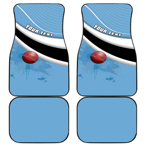 Botswana Cricket Car Mats Go Champions Baggy Blues - African Pride