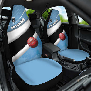 Botswana Cricket Car Seat Cover Go Champions Baggy Blues - African Pride
