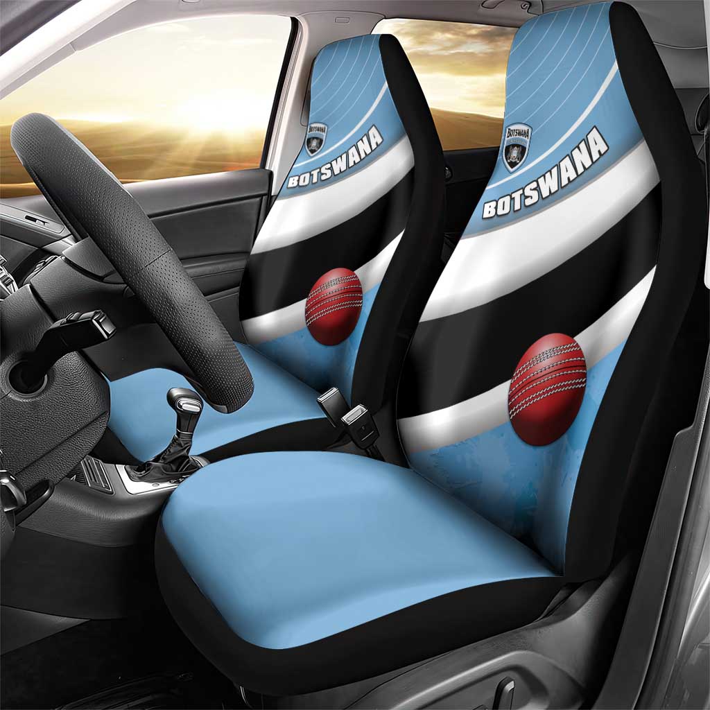Botswana Cricket Car Seat Cover Go Champions Baggy Blues - African Pride