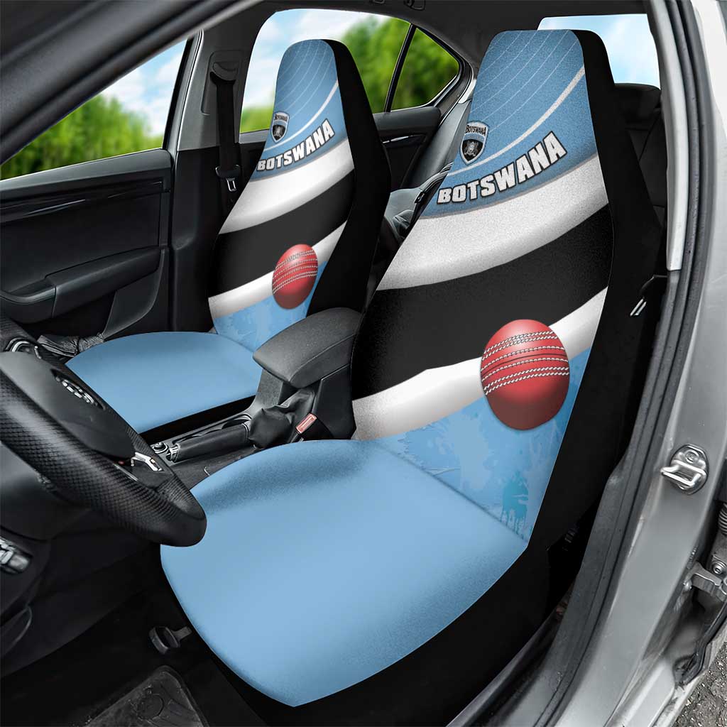 Botswana Cricket Car Seat Cover Go Champions Baggy Blues - African Pride