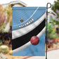 Botswana Cricket Garden Flag Go Champions Baggy Blues - African Pride