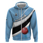 Custom Botswana Cricket Hoodie Go Champions Baggy Blues - African Pride