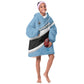 Custom Botswana Cricket Kid Wearable Blanket Hoodie Go Champions Baggy Blues - African Pride