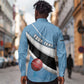 Custom Botswana Cricket Long Sleeve Button Shirt Go Champions Baggy Blues - African Pride