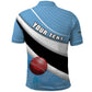Custom Botswana Cricket Polo Shirt Go Champions Baggy Blues - African Pride