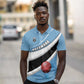 Custom Botswana Cricket Polo Shirt Go Champions Baggy Blues - African Pride