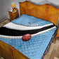 Botswana Cricket Quilt Go Champions Baggy Blues - African Pride