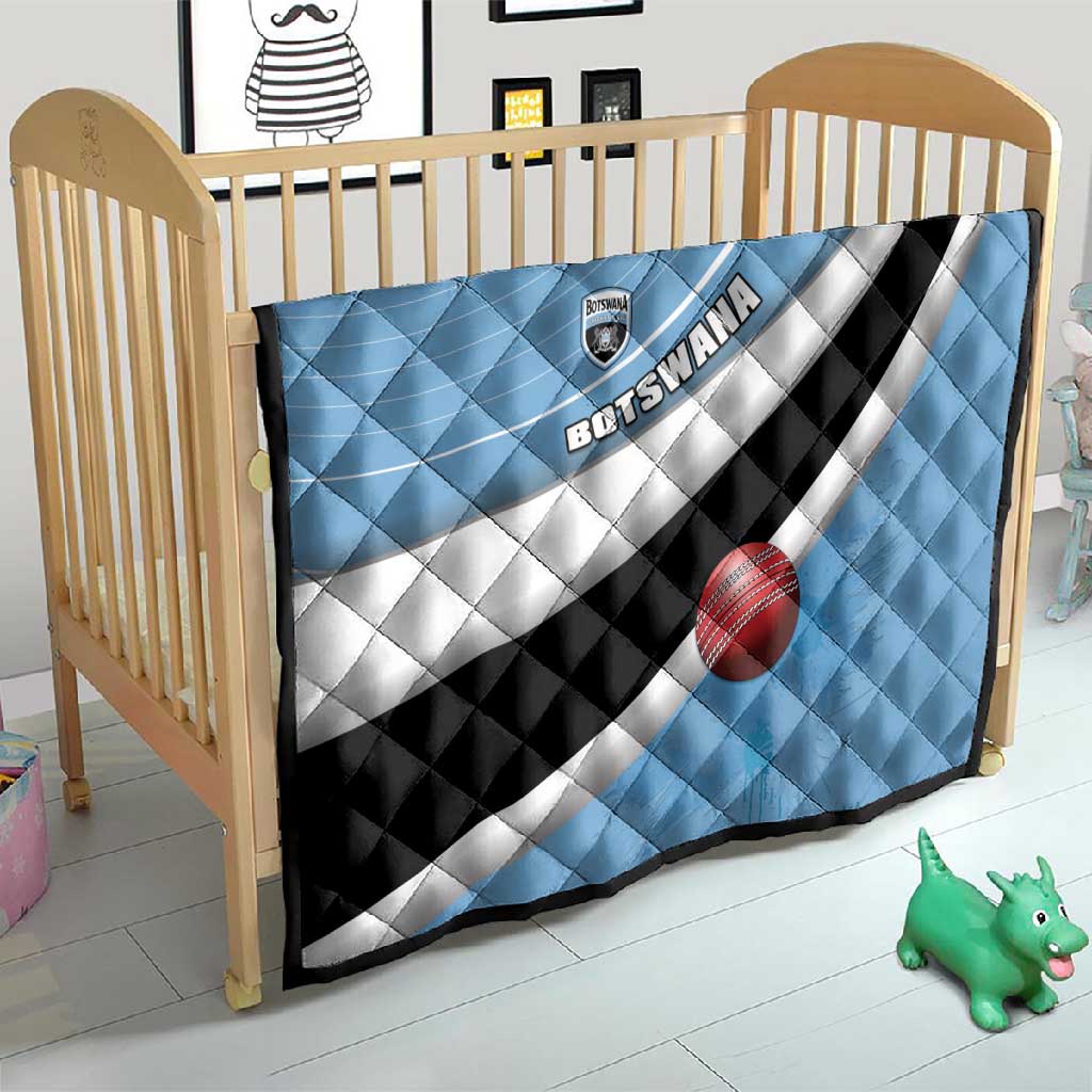 Botswana Cricket Quilt Go Champions Baggy Blues - African Pride