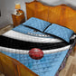 Botswana Cricket Quilt Bed Set Go Champions Baggy Blues - African Pride
