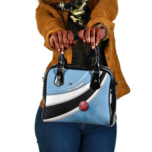 Botswana Cricket Shoulder Handbag Go Champions Baggy Blues - African Pride