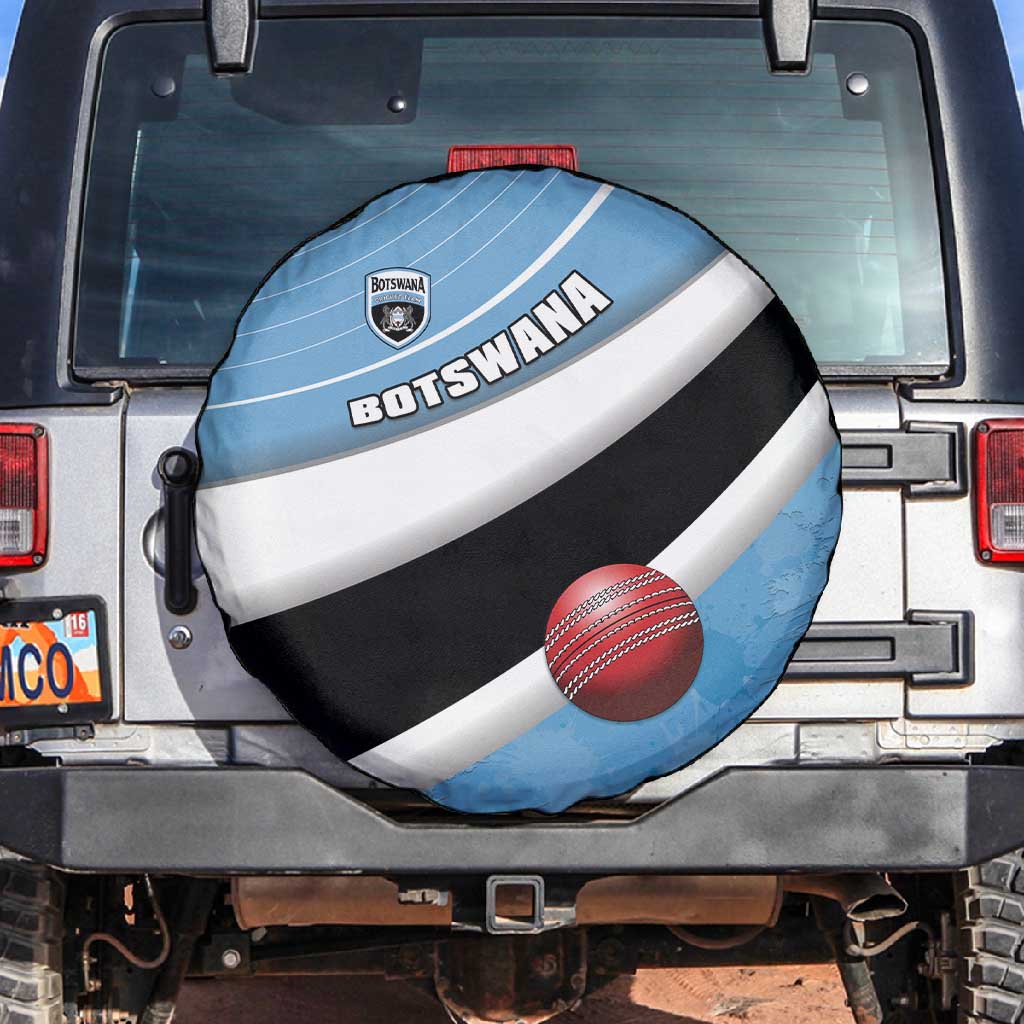 Botswana Cricket Spare Tire Cover Go Champions Baggy Blues - African Pride