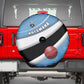 Botswana Cricket Spare Tire Cover Go Champions Baggy Blues - African Pride