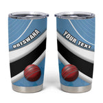 Custom Botswana Cricket Tumbler Cup Go Champions Baggy Blues - African Pride