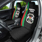 Burkina Faso Car Seat Cover Striped Black - Bogolan Pattern - African Pride