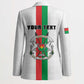 Personalized Burkina Faso Striped Blazer African Mud Cloth Pattern - White
