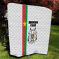 Burkina Faso Quilt Striped White - Bogolan Pattern - African Pride