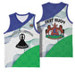 Personalized Naha ea Lesotho Basketball Jersey Coat Of Arms With Kente Pattern - African Pride