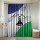 Lesotho Bathroom Set Coat Of Arms With Kente Pattern