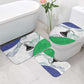 Lesotho Bathroom Set Coat Of Arms With Kente Pattern