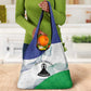 Naha ea Lesotho Grocery Bag Coat Of Arms With Kente Pattern - African Pride