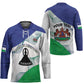 Personalized Lesotho Hockey Jersey Coat Of Arms With Kente Pattern