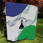 Naha ea Lesotho Quilt Coat Of Arms With Kente Pattern - African Pride