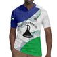 Personalized Naha ea Lesotho Rugby Jersey Coat Of Arms With Kente Pattern - African Pride