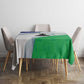 Naha ea Lesotho Tablecloth Coat Of Arms With Kente Pattern - African Pride
