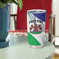 Personalized Naha ea Lesotho Tumbler Cup Coat Of Arms With Kente Pattern - African Pride
