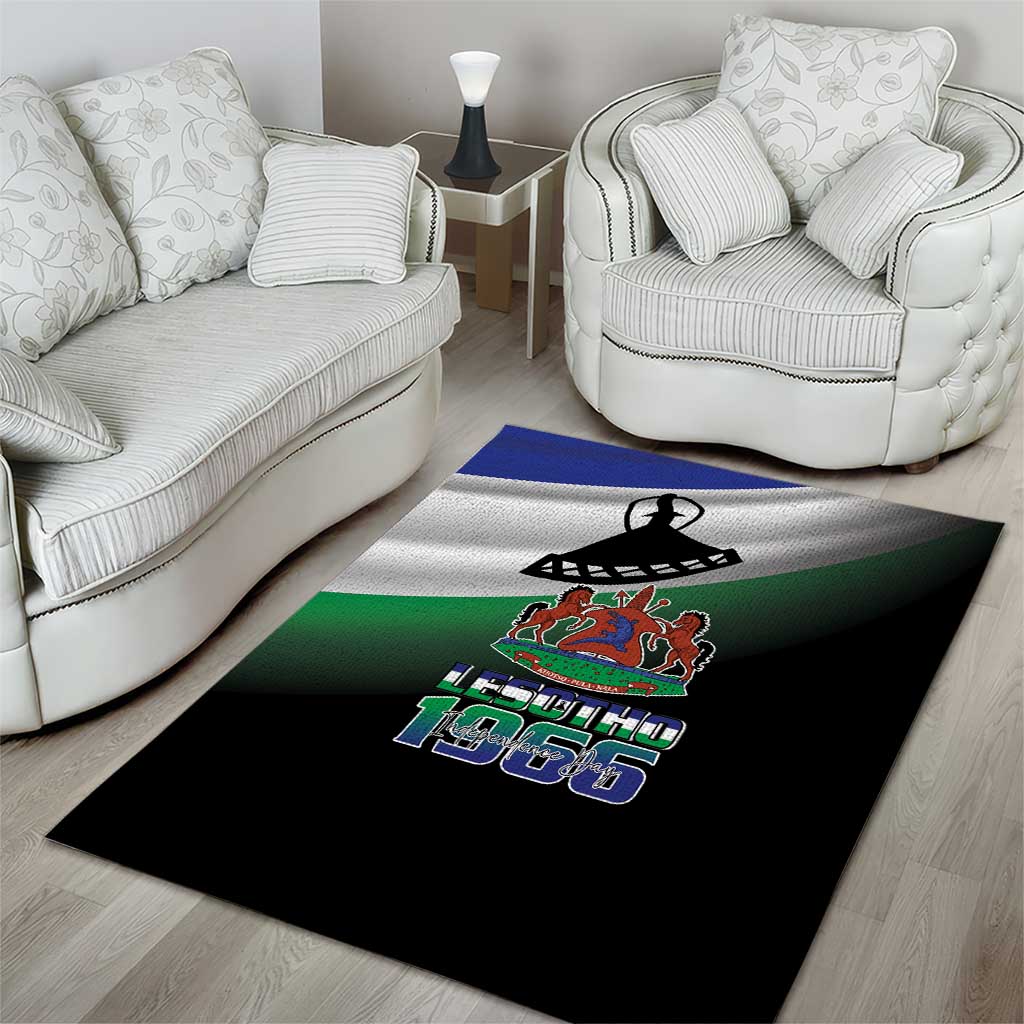 Happy Lesotho Independence Day Area Rug Khotso Pula Nala - African Pride