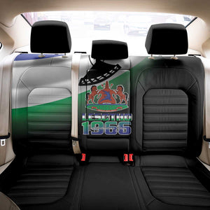 Happy Lesotho Independence Day Back Car Seat Cover Khotso Pula Nala - African Pride