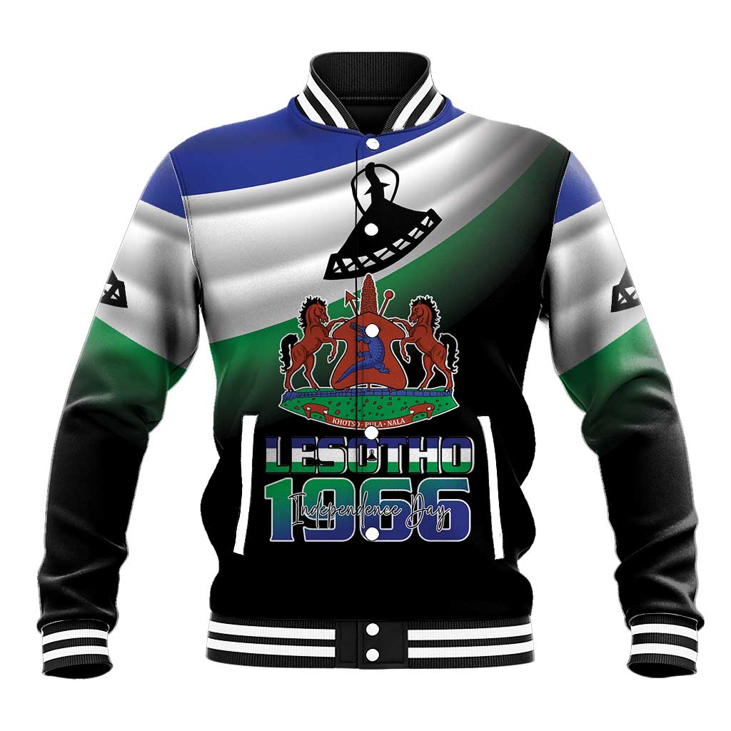 Happy Lesotho Independence Day Baseball Jacket Khotso Pula Nala - African Pride