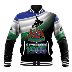 Happy Lesotho Independence Day Baseball Jacket Khotso Pula Nala - African Pride