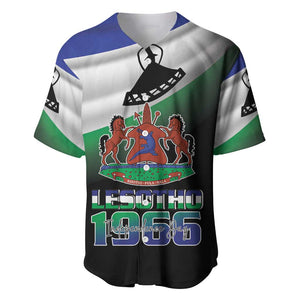 Happy Lesotho Independence Day Baseball Jersey Khotso Pula Nala - African Pride
