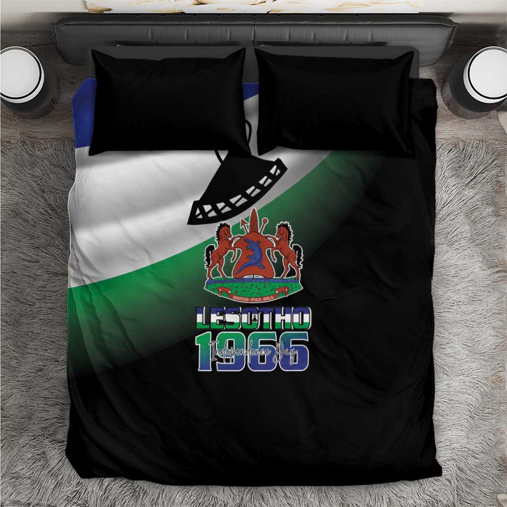 Happy Lesotho Independence Day Bedding Set Khotso Pula Nala - African Pride