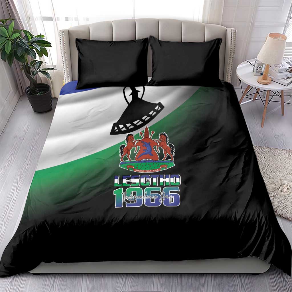 Happy Lesotho Independence Day Bedding Set Khotso Pula Nala - African Pride