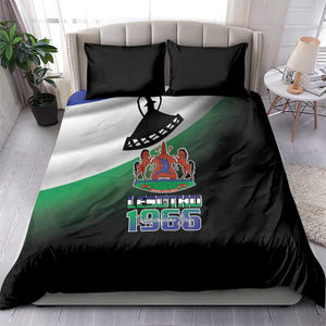 Happy Lesotho Independence Day Bedding Set Khotso Pula Nala - African Pride