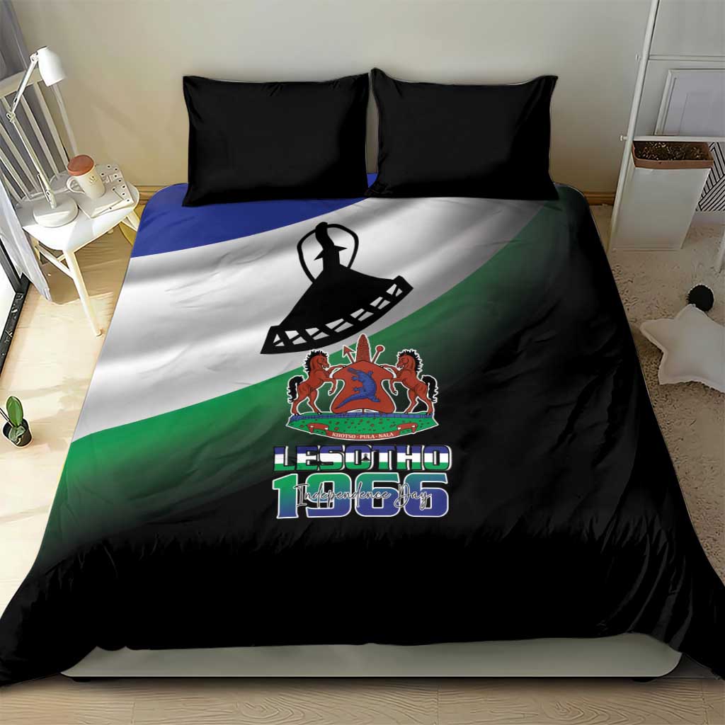 Happy Lesotho Independence Day Bedding Set Khotso Pula Nala - African Pride