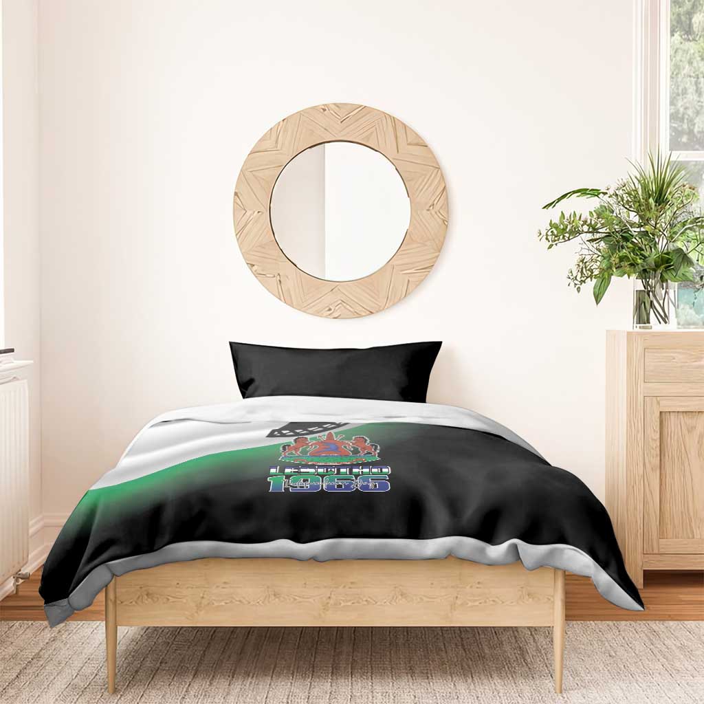 Happy Lesotho Independence Day Bedding Set Khotso Pula Nala - African Pride