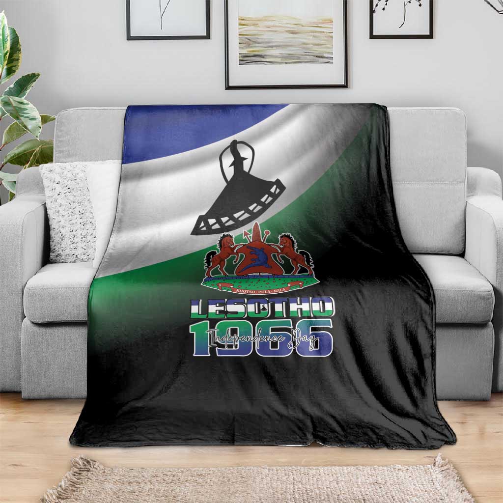 Happy Lesotho Independence Day Blanket Khotso Pula Nala - African Pride