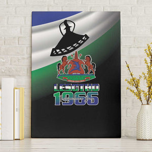 Happy Lesotho Independence Day Canvas Wall Art Khotso Pula Nala - African Pride