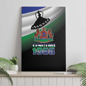 Happy Lesotho Independence Day Canvas Wall Art Khotso Pula Nala - African Pride