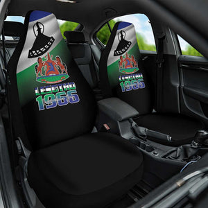 Happy Lesotho Independence Day Car Seat Cover Khotso Pula Nala - African Pride