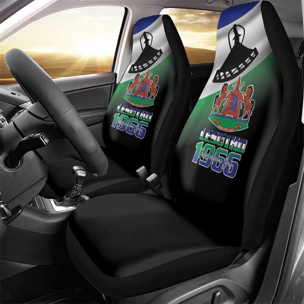 Happy Lesotho Independence Day Car Seat Cover Khotso Pula Nala - African Pride