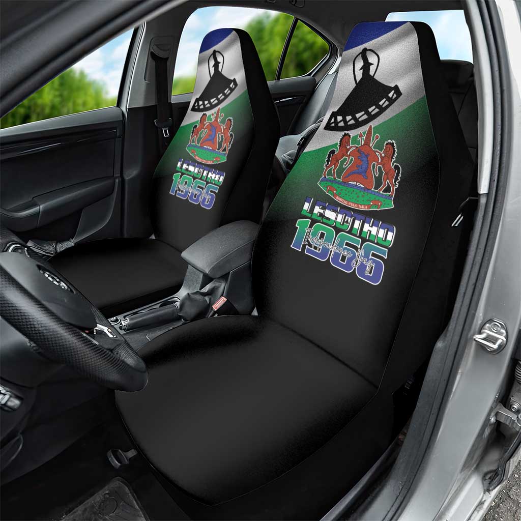 Happy Lesotho Independence Day Car Seat Cover Khotso Pula Nala - African Pride