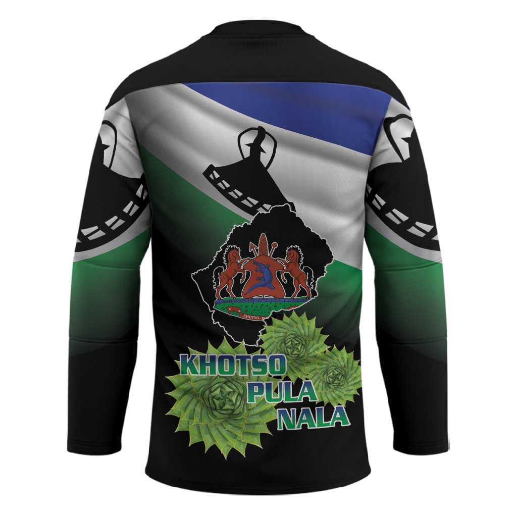 Lesotho 1966 Hockey Jersey Happy Independence Day
