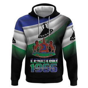 Happy Lesotho Independence Day Hoodie Khotso Pula Nala - African Pride