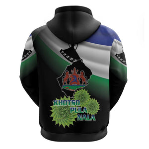 Happy Lesotho Independence Day Hoodie Khotso Pula Nala - African Pride