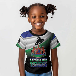 Happy Lesotho Independence Day Kid T shirt Khotso Pula Nala - African Pride