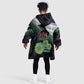 Happy Lesotho Independence Day Kid Wearable Blanket Hoodie Khotso Pula Nala - African Pride